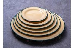 China 18Pc Enamel Ceramic Dinnerware Sets supplier