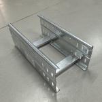 High Corrosion Resistance Galvanised Cable Tray Height 25mm-150mm for sale