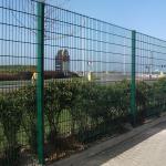200X50mm  hot dipped galvanized Welded Mesh Fencing 6/5/6 8/6/8 Double Wire Mesh Fence for sale