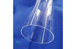 China Factory Custom Quartz Glass Pipe Large Diameter supplier