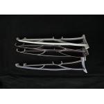 Home ISO9001 0.3mm Black Double Curtain Rod Brackets for sale