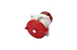 China 125A 380V IP67 Three Phase Industrial Panel Mount Power Socket supplier