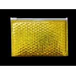 400x300mm Orange Resealable Zipper Bubble Bags Shock Resistance ISO9001