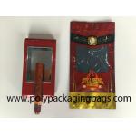 Gravure Printing Resealable Tobacco Pouch With Humidifying System for sale