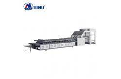 China 6000pcs/H Flute Lamination Pasting Machine 12kw For Paper Cardboard supplier