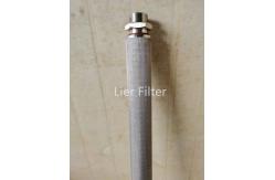 China Alkali Resistant 0.1um 5 Layer Sintered Wire Mesh With Thread Connection supplier