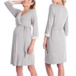 Cute Printing Comfortable Womens Maternity Dresses Plus Size Maternity Wear for sale