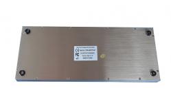 China PS/2 Steel Plate Ruggedized Membrane Keyboard With Touchpad supplier