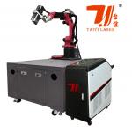 6 Axis Robot Automatic Fiber Laser Cleaning Machine Rust Oil Paint Remover for sale
