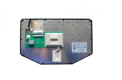 China Ruggedized Industrial Keyboard With Touchpad Backlight Panel Mount supplier