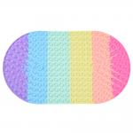 Non Slip Silicone Bathtub Mat Multipurpose With Suction Cups for sale