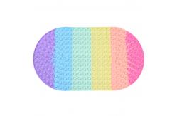 China Non Slip Silicone Bathtub Mat Multipurpose With Suction Cups supplier