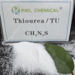 CAS 62566 55.12 Lb TU White Crystal Thiourea 99 Particle For White Crystal Particle for sale