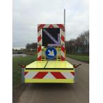 LED Lane Traffic Management Signs , Digital Road Signs With Double Digital Light Sensors for sale