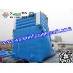 Children Amazing Inflatable Water Slide In Outdoor , Durable Blue Inflatable Water Slide