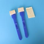 High Absorbency Rectangular Stick Mounted Sponge Swab Medical Cellulose Foam Swab Applicator for sale