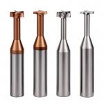 Straight Shank Tungsten Caribe T-Slot End Mill for CNC Machining Projects with Long-Lasting Efficiency for sale
