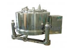 China 3 Column PTDM Manual Top Discharge Intermittent Pharmaceutical Centrifuge With Clamshell supplier