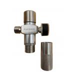 18/8 Cartridge Shell Aluminum Nitrogen Mini Regulator 0-60PSI Gauge