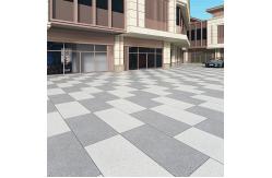 China Garden Granite Floor Matte Finished Rustic Tiles Anti Slip Public Parking supplier