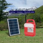 6000Mah 5kw Portable Solar Generator Lighting System Kit Handed Type for sale