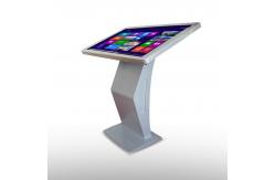 China Self Service Banking Kiosk Free Standing Digital Signage Built In Computer Windows System supplier