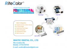 China Translucent Waterproof Inkjet Screen Printing Film For Textile Plate Making supplier