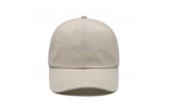 China Baseball Cap for Women Men Adjustable Low Profile structured Cotton Fabric supplier