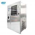 High Speed Commercial Vacuum Freeze Drying Machine PLC Touch screen Controled for sale