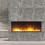 Freestanding Water Mist Fireplace with Remote Control and Automatic Water Addition
