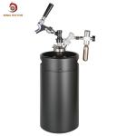 SS304 Double Wall 5L Carbonated Drink Ball Lock Mini Keg for sale