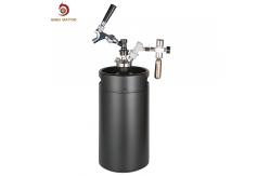 China SS304 Double Wall 5L Carbonated Drink Ball Lock Mini Keg supplier