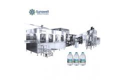 China High Accuracy Automatic  Water Filling and Capping Machine 5L Price supplier