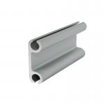 Well Demands Tent Rail Aluminum Extrusion Profiles Keder Rail Track for sale