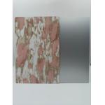 FR ACP Cladding Sheets 4.0mm Core Stone Grain Surface Finish For Exterior Building Facades for sale