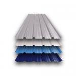 Width 1200mm Corrugated Galvanized Steel Roof Sheet For Construction Materials for sale