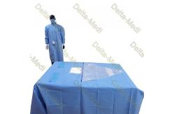 China PP SMS SMMS SMMMS SMF Craniotomy Disposable Surgical Packs With Tube Holder supplier