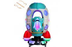 China Dreamland New Coin Operated Children Rotating Kiddie Rides Happy Elevating Spacecraft Game Machine supplier