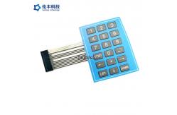 China 3M9448 Adhesive Flat Custom Membrane Switch Mechanical Keyboard supplier