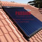 24 Tubes Heat Pipe Solar Heating Collector 240L Pressurized Solar Water Heater for sale