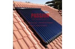 China 24 Tubes Heat Pipe Solar Heating Collector 240L Pressurized Solar Water Heater supplier