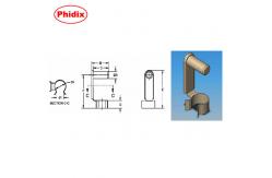 China Different Dimensions Of Gas Spring Carbon Steel Clevis supplier