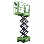 Mini Model Self Propelled Scissor Type Lifter With Small Wheels , Small Scissors Lift for sale