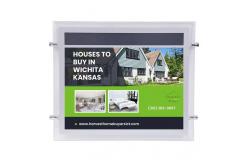 China Energy Conservation Strip Screen Display 50000hrs Crystal Lightbox With Acrylic Panel supplier