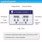 40KHz heater LED display 30L ultrasonic washer machine cleaning fast and effective