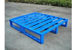 China Durable Economical Powder Coating Steel Pallets With Four Way Entry supplier