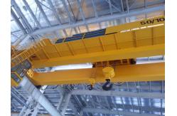 China 63Ton Electris Double Girder Overhead Crane Applies To Construction Site Lifter , Warehouse supplier