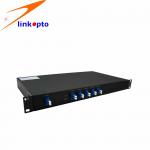1270 - 1610nm CWDM Mux Demux 5 Channel 1RU Rackmount Type Low Insertion Loss for sale