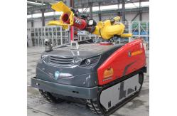 China RXR-M180D 180L/S Fire Fighting Robotic Vehicle 1000m Fire Prevention Robot supplier