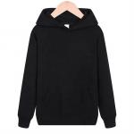 Wholesale Custumized Embroidered Custom Hoodies plain thick pullover hoodie unisex